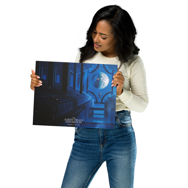 The Earth Trials Deposition - Metal Wall Print