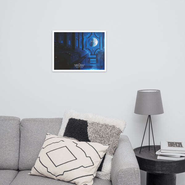 The Earth Trials Deposition - Framed Wall Art