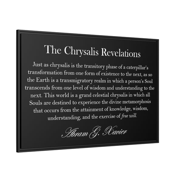 The Chrysalis Revelations